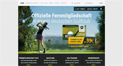 Desktop Screenshot of golf-web-marketing.de